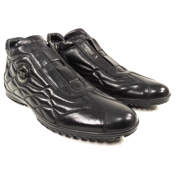 Baldinini?? Men\'s Black Leather Winter Sneakers main image 8